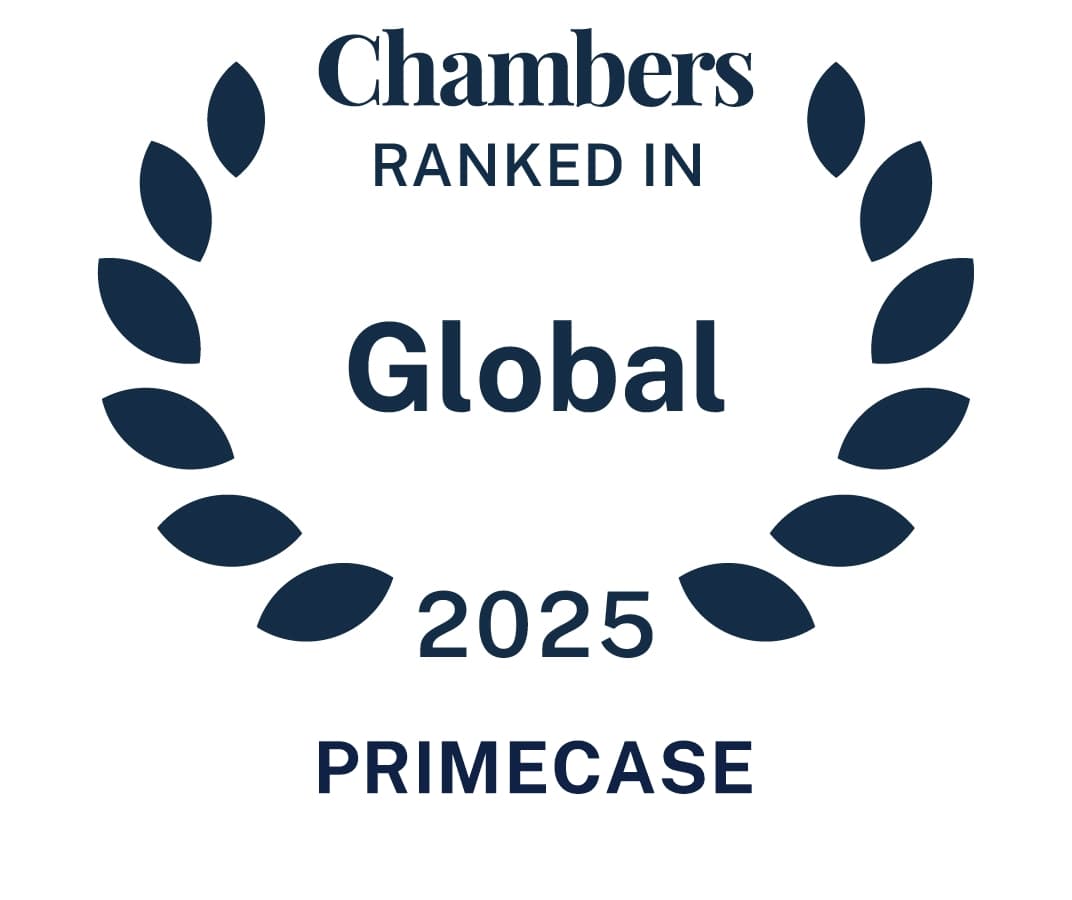 PRIMECASE Recognized in Chambers Global 2025